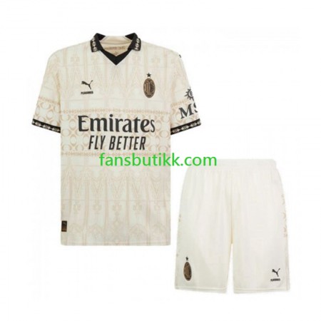 Fotballdrakt AC Milan Barn Fjerde 2023-2024 Kortermet